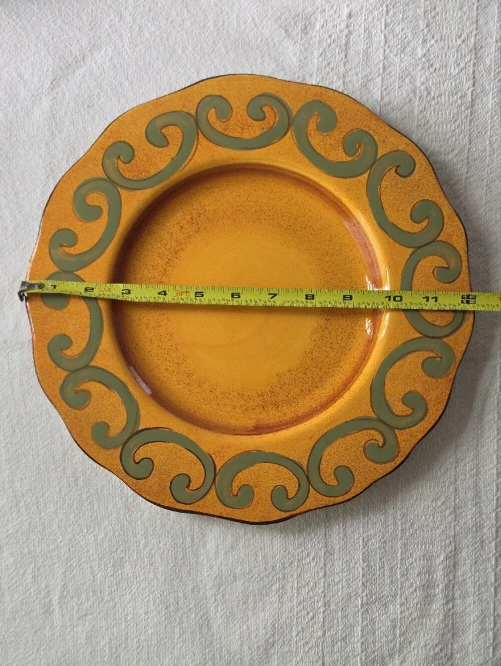 Casa Cristina Home Collection By Cbk Vintage Dinner Plate